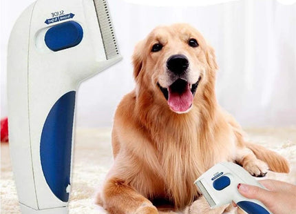 Peine Fino eléctrico Flea Doctor Para Mascotas