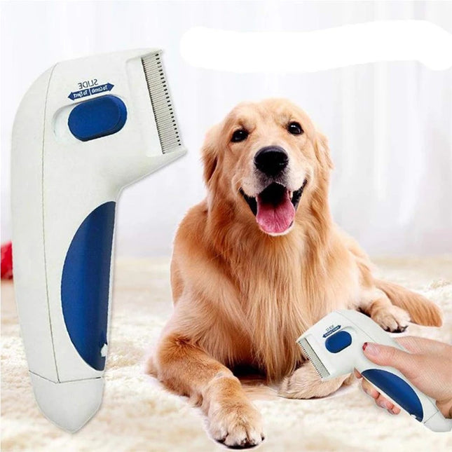 Peine Fino eléctrico Flea Doctor Para Mascotas