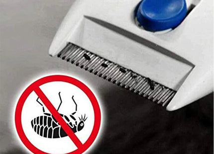Peine Fino eléctrico Flea Doctor Para Mascotas