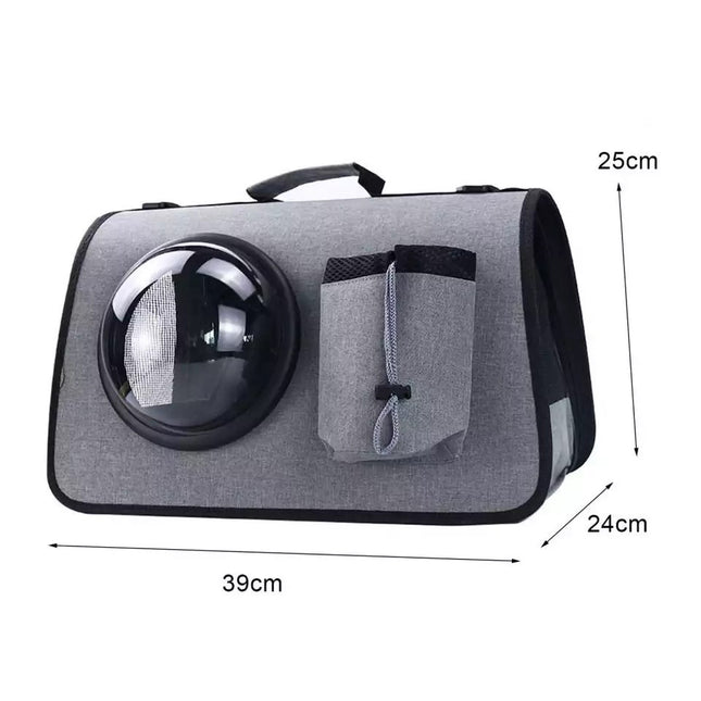 Bolso De Tela Con Bolsillo Para Transportar Mascotas