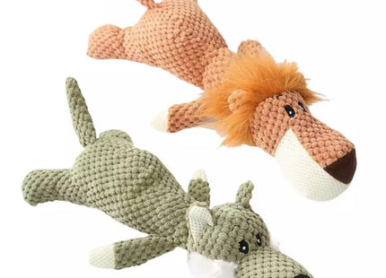 Juguete para perro peluche acostado diseño animales