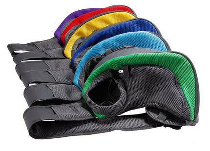 Mochila Morral transportador perro gato varios colores