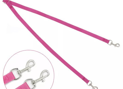Correa paseo para perro doble 90 cm