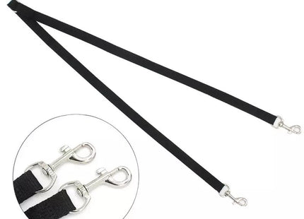 Correa paseo para perro doble 90 cm