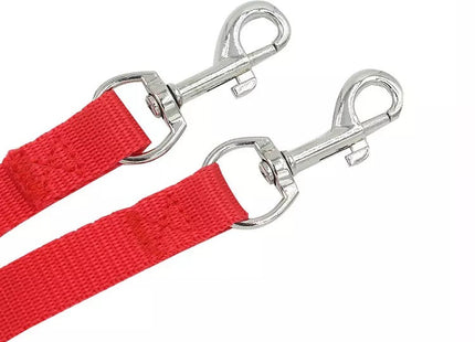 Correa paseo para perro doble 90 cm