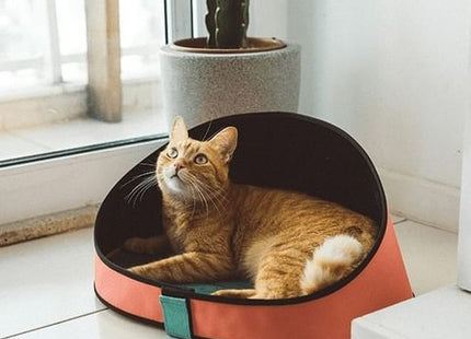 Cama cucha para gato Zee Cat Terracotta