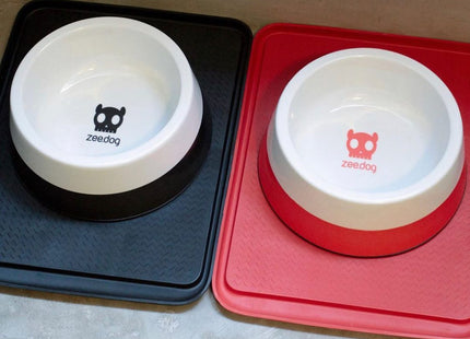 Zee mat bandeja para apoyar plato comida o agua