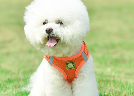Arnés pechera Malla reflectiva para perro o gato