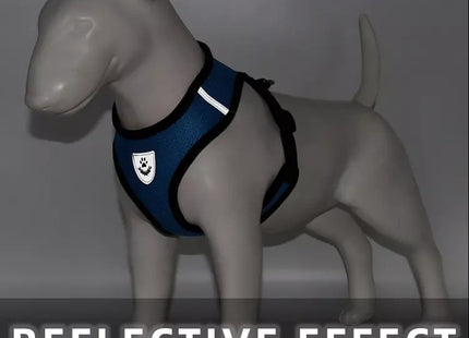 Pechera tipo malla reflectiva para mascotas