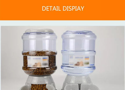 Plato bebedero dispensador automático perro o gato 3.8 litros