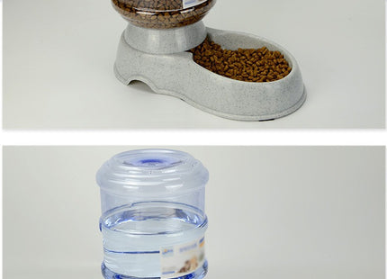 Plato bebedero dispensador automático perro o gato 3.8 litros