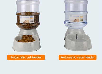 Plato bebedero dispensador automático perro o gato 3.8 litros