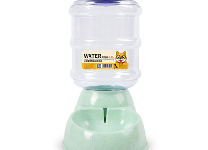 Plato bebedero dispensador automático perro o gato 3.8 litros
