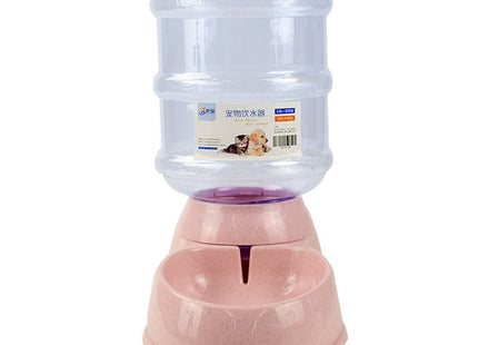 Plato bebedero dispensador automático perro o gato 3.8 litros