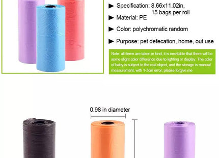Paquete Bolsas con 12 rollos