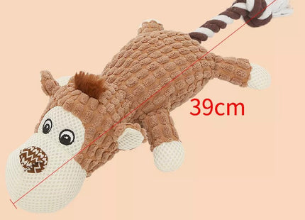 Juguete para perro peluche acostado diseño animales