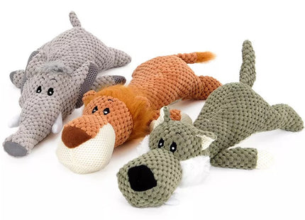 Juguete para perro peluche acostado diseño animales