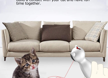 Juguete interactivo rayo laser para gato