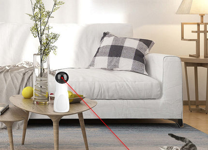 Juguete interactivo rayo laser para gato