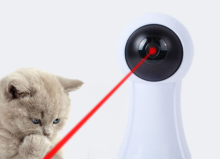 Juguete interactivo rayo laser para gato