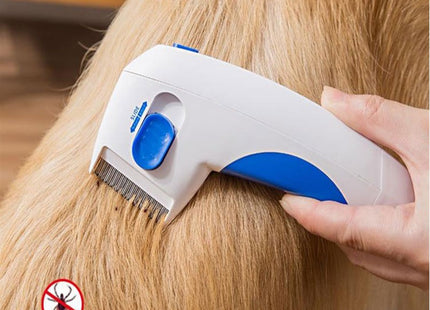 Peine Fino eléctrico Flea Doctor Para Mascotas