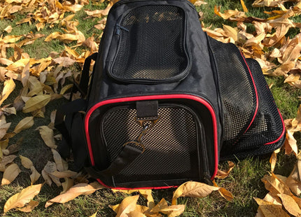 Bolso expansible  transportador de mascotas