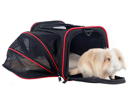 Bolso expansible  transportador de mascotas