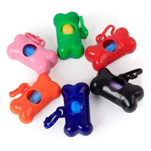 Dispensador de bolsitas para recoger materia + Rollo Bolsas