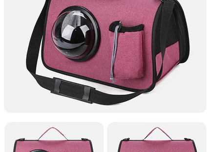 Bolso De Tela Con Bolsillo Para Transportar Mascotas