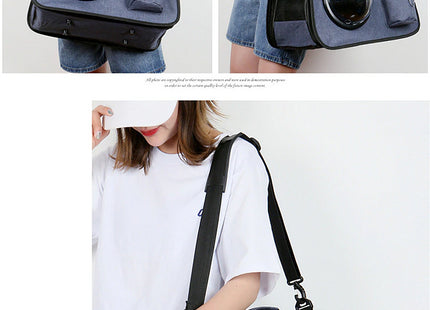 Bolso De Tela Con Bolsillo Para Transportar Mascotas