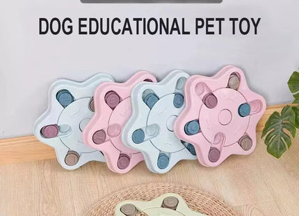 Juguete interactivo para mascotas Puzzle Come lento