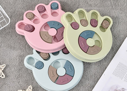 Juguete interactivo para mascotas Puzzle Come lento