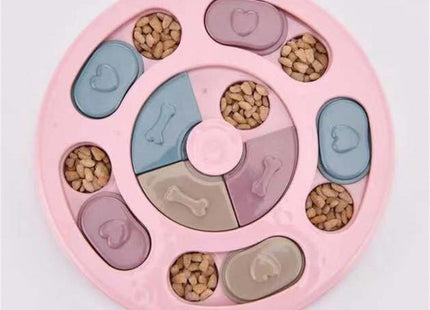 Juguete interactivo para mascotas Puzzle Come lento
