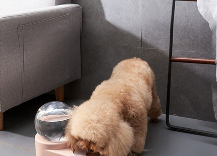 Plato comedero con dispensador de agua 1.8 litros