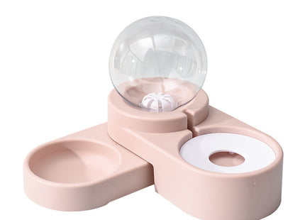 Plato comedero con dispensador de agua 1.8 litros