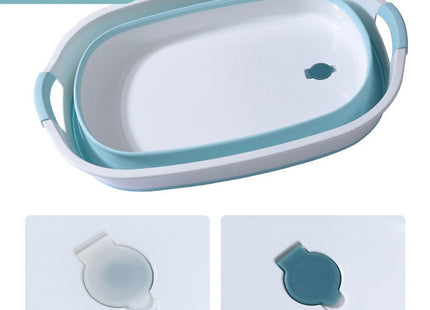 Bañera plegable portátil para mascotas