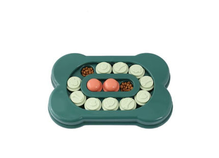 Juguete divertido interactivo para mascotas Puzzle Come lento