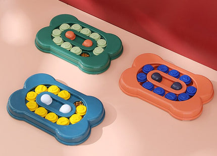 Juguete divertido interactivo para mascotas Puzzle Come lento