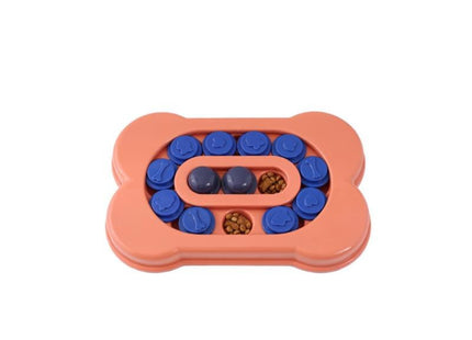 Juguete divertido interactivo para mascotas Puzzle Come lento