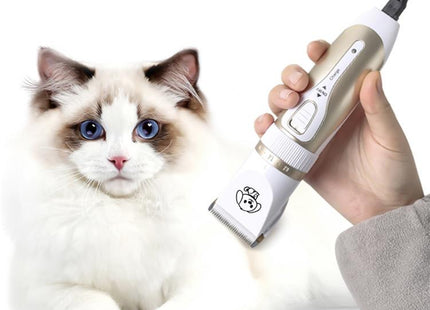 Cortadora de pelo inalámbrica para mascotas + Accesorios