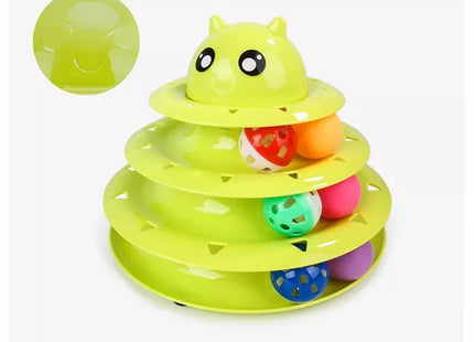 Juguete interactivo para gato 3 niveles