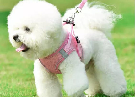 Arnés pechera Malla reflectiva para perro o gato