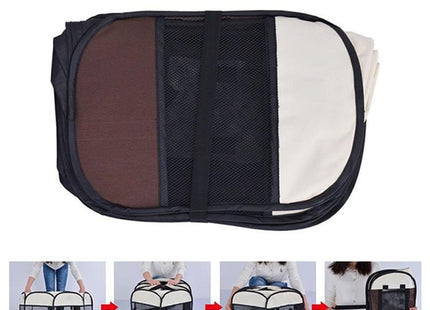 Corral de tela plegable para mascotas