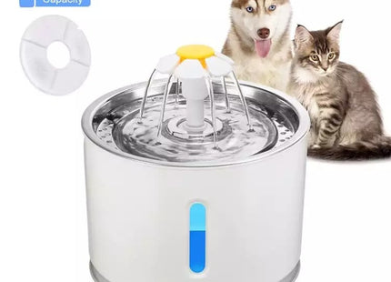 Fuente Bebedero 2.4 litros para perros y gatos