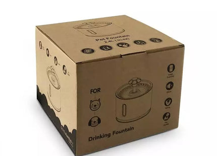 Fuente Bebedero 2.4 litros para perros y gatos