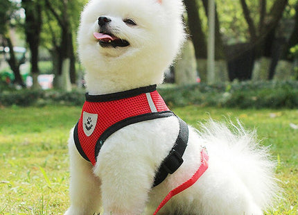Pechera tipo malla reflectiva para mascotas