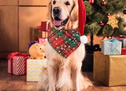 Pañuelo Bandana Para Perro Motivo Navideño