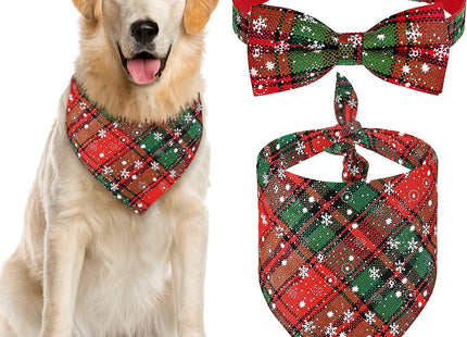 Pañuelo Bandana Para Perro Motivo Navideño