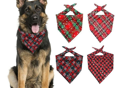 Pañuelo Bandana Para Perro Motivo Navideño