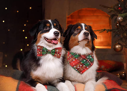 Pañuelo Bandana Para Perro Motivo Navideño